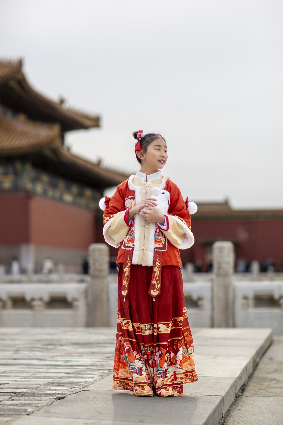 故宫儿童摄影