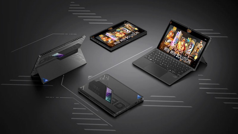 C Q9游戏试玩实测！ASUS ROG Flow Z13 发布，最强游戏平板电脑全面评测！