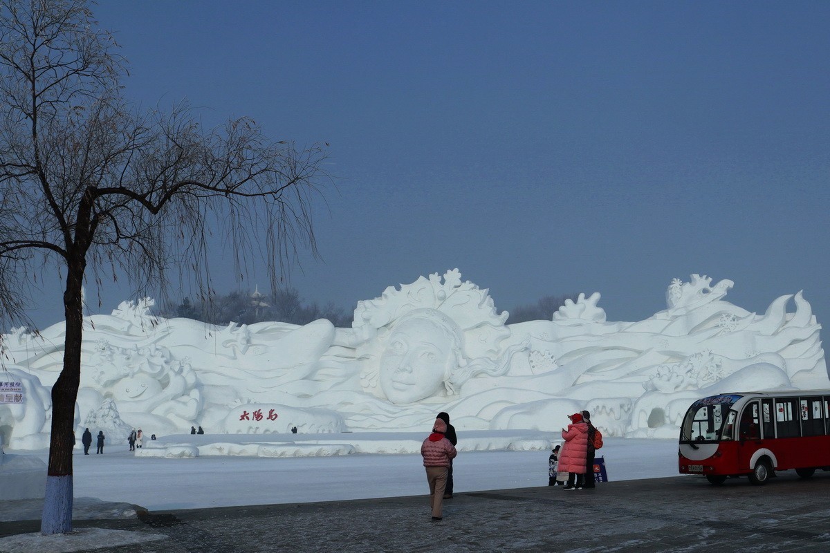 遊太阳岛雪博会---大年初一       6/8