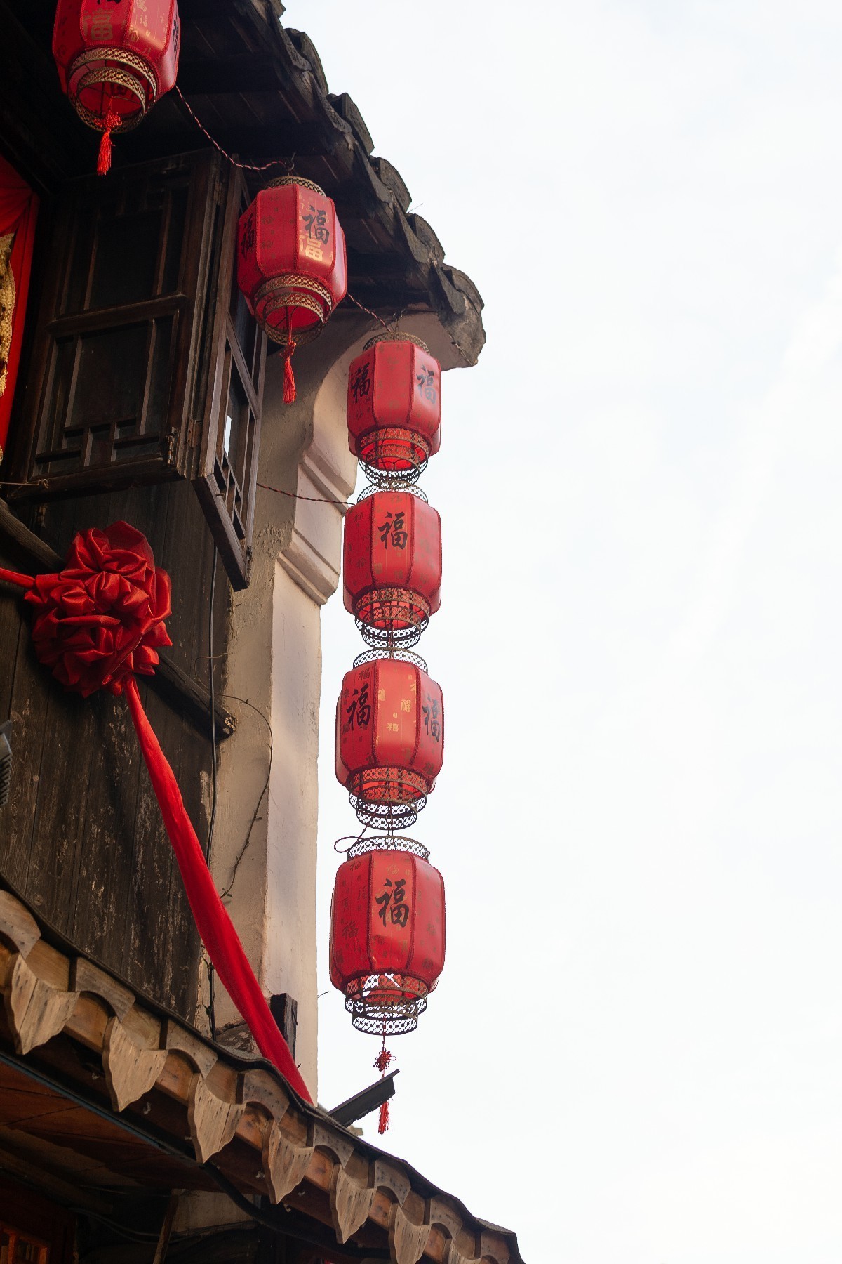 朱家角古镇和天马射电望远镜打卡