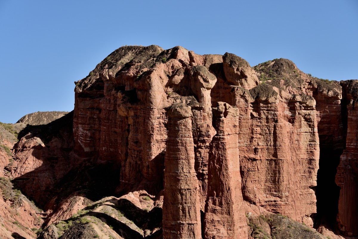 夏日青海甘肃大环线掠影——张掖冰沟丹霞【2】