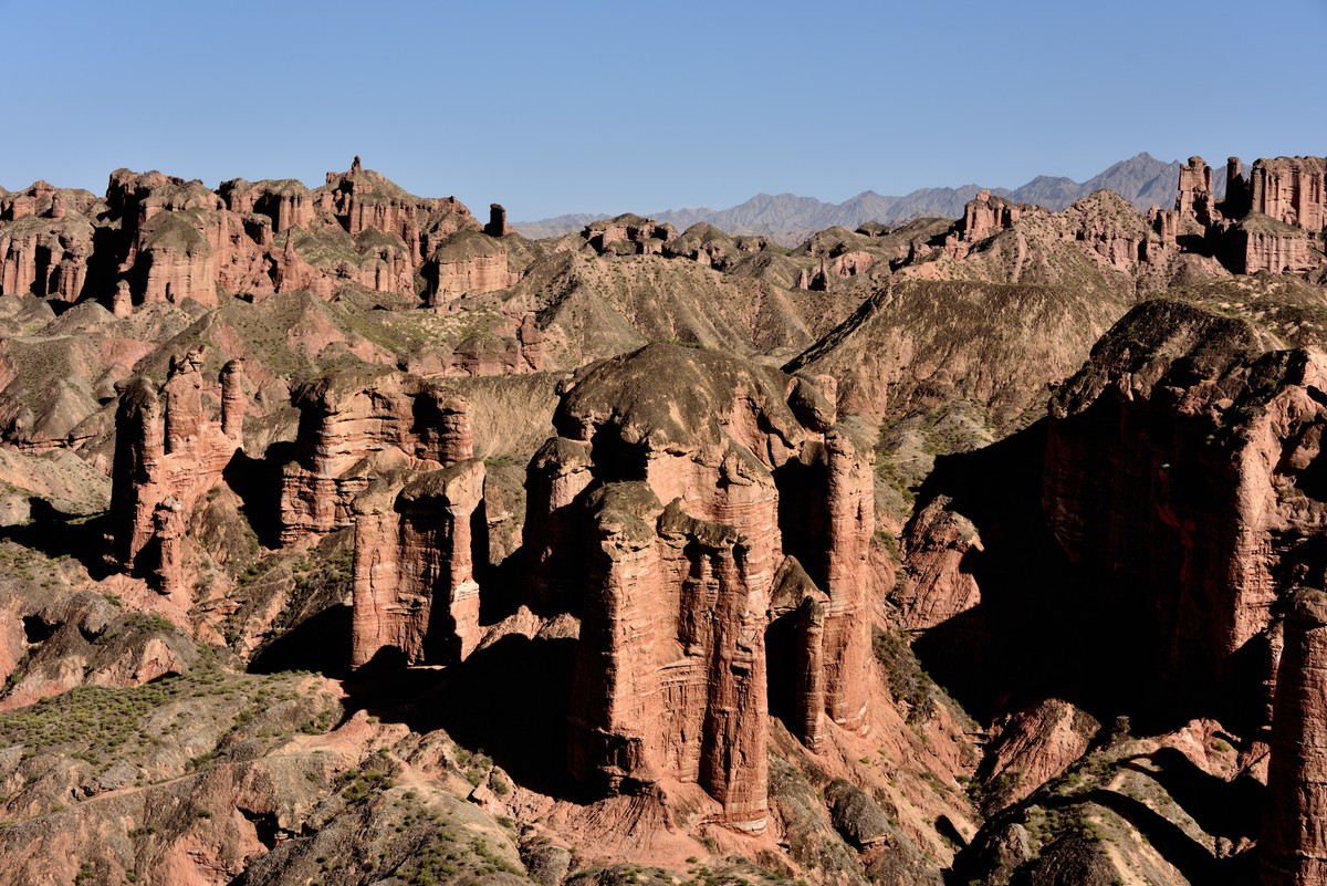夏日青海甘肃大环线掠影——张掖冰沟丹霞【2】
