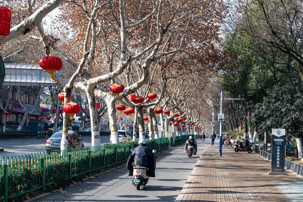 庐州印象（432）新年街景