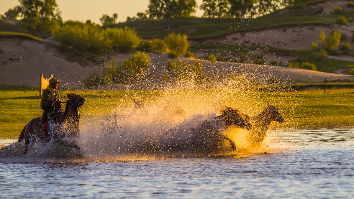 21.6 草原的夏天 （十一）------马踏飞浪