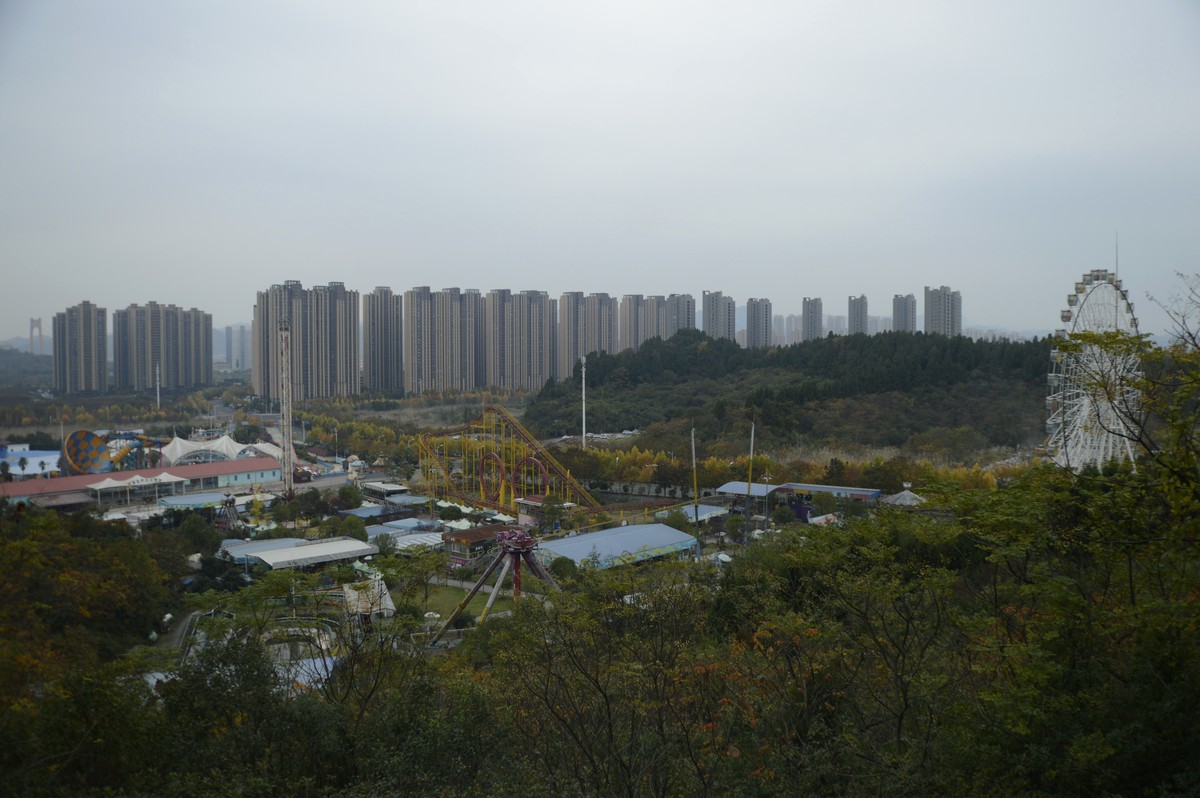 山体公园广角随拍一组