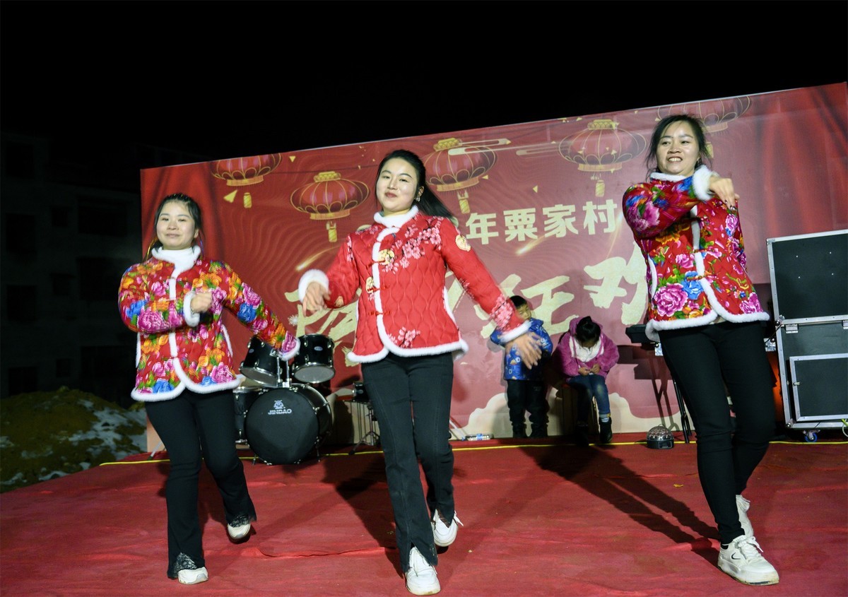 除夕迎春晚会抓拍