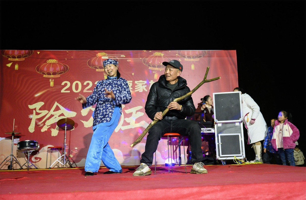 除夕迎春晚会抓拍