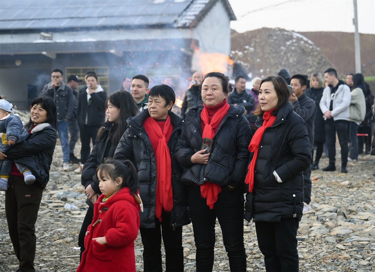 除夕迎春晚会抓拍