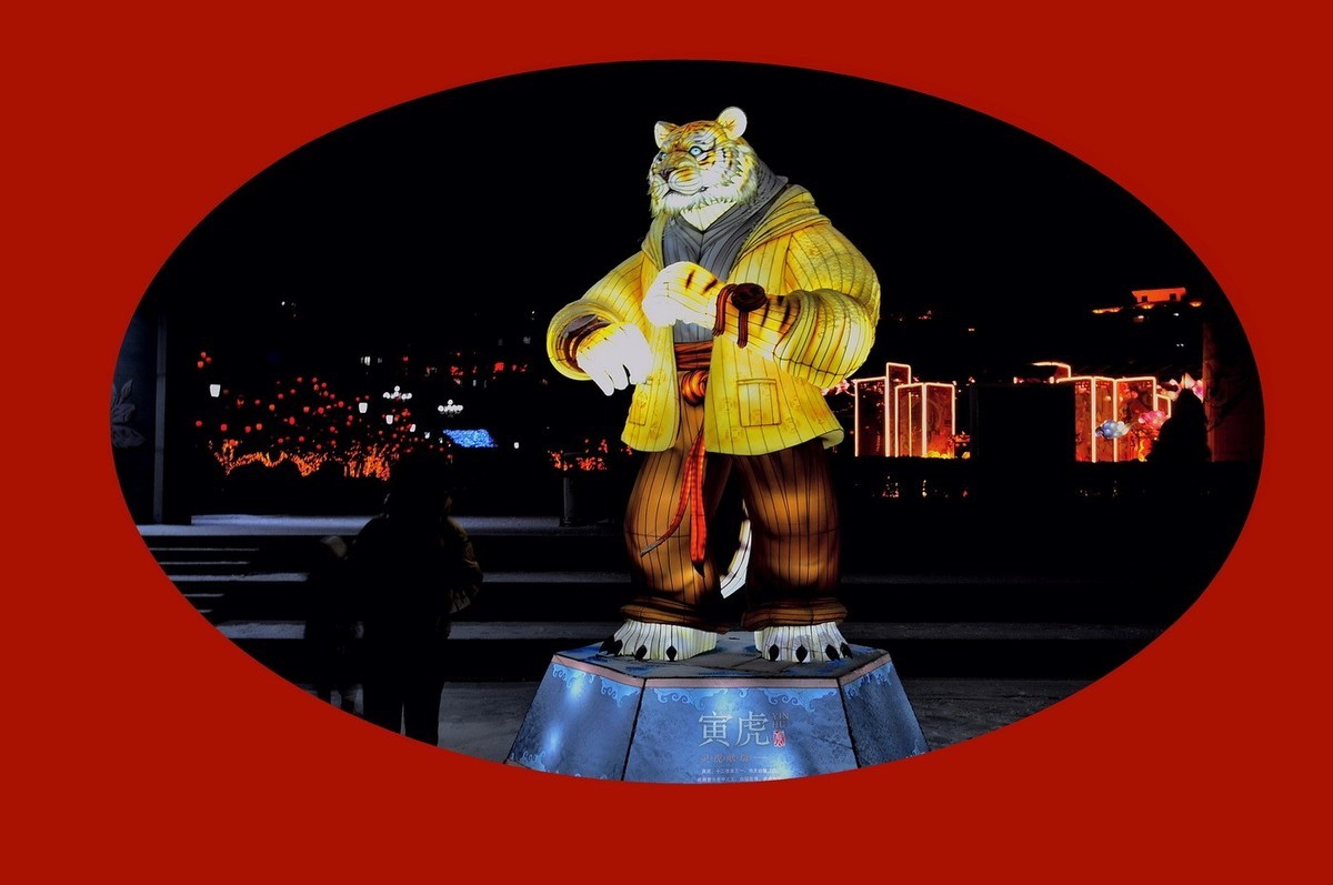 灯展十二属性的新春祝福