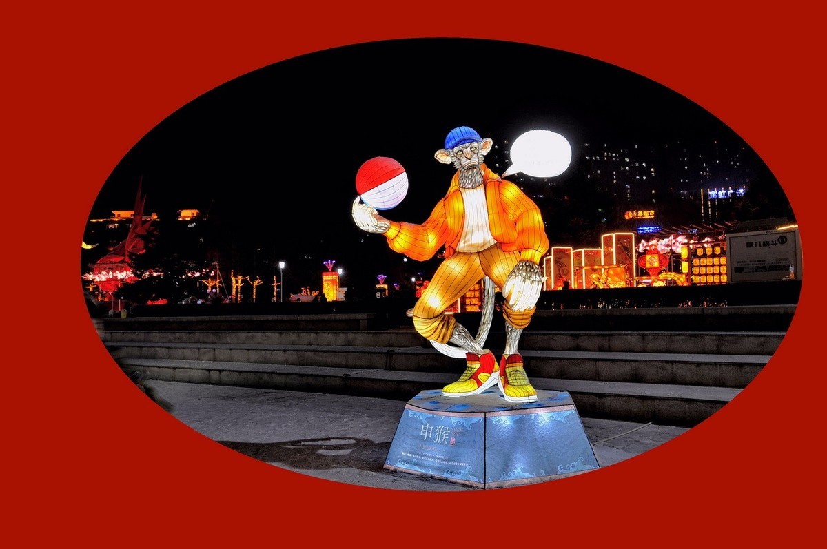 灯展十二属性的新春祝福