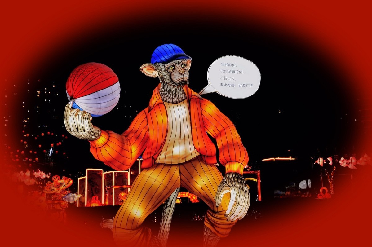 灯展十二属性的新春祝福