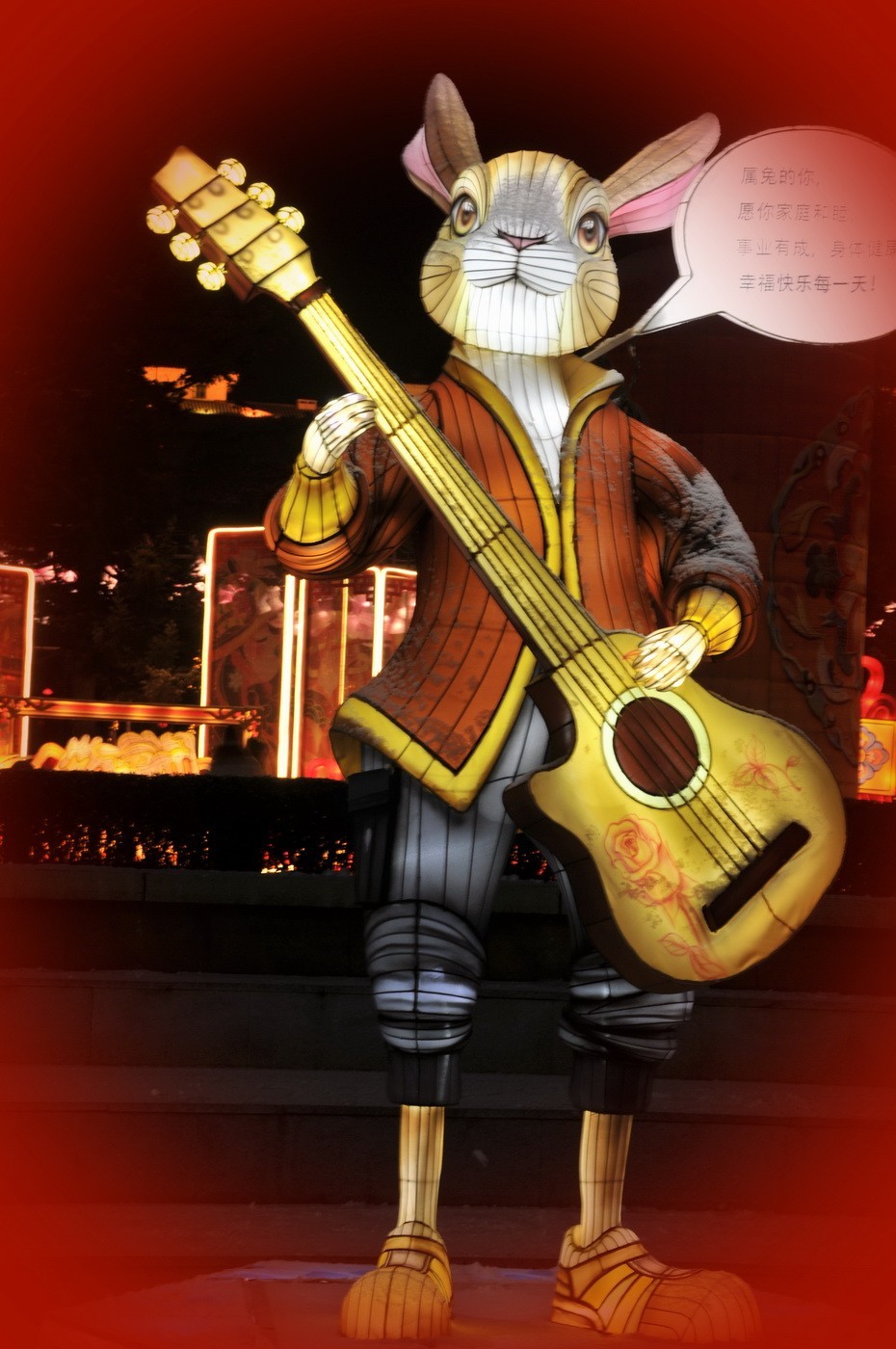 灯展十二属性的新春祝福