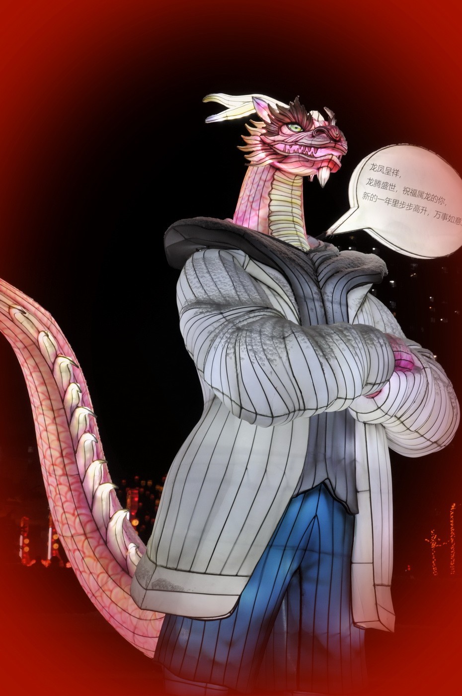 灯展十二属性的新春祝福