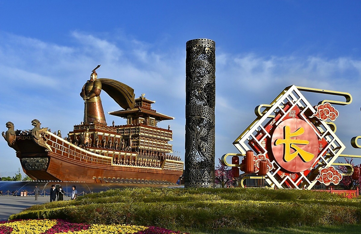 西安七夕昆明池----祝大家新年快乐----