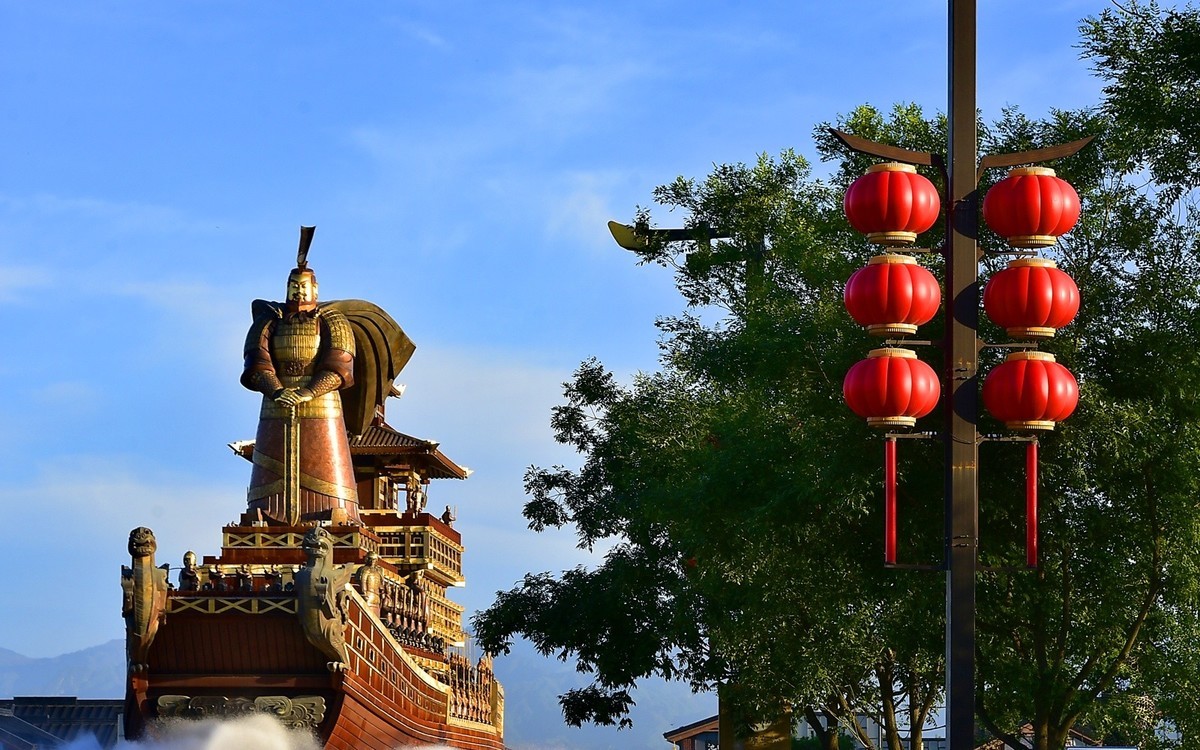 西安七夕昆明池----祝大家新年快乐----