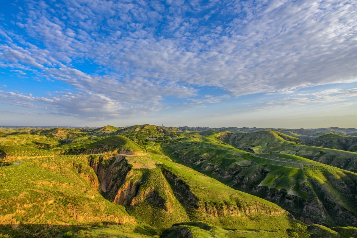 陕北黄土高坡