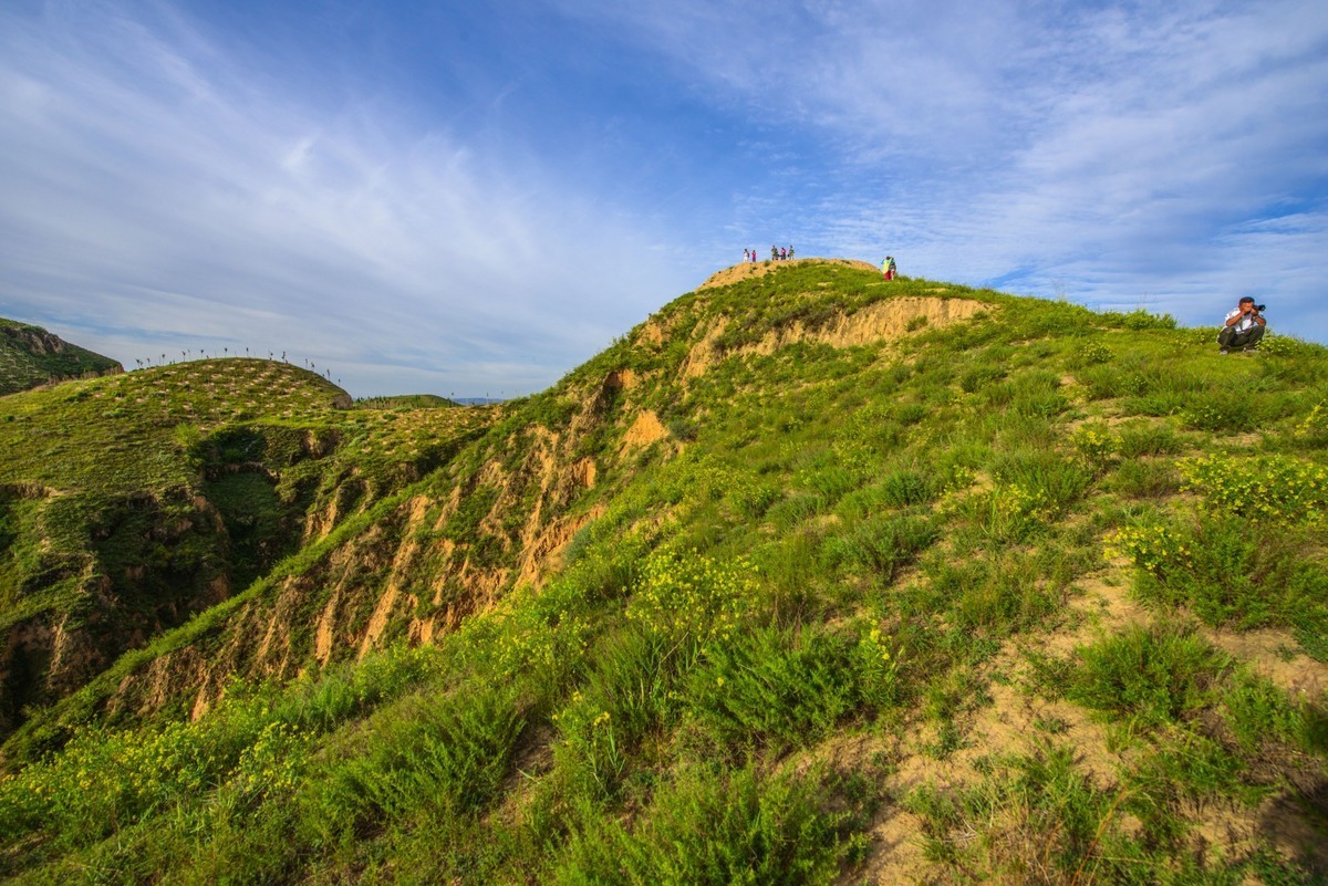 陕北黄土高坡