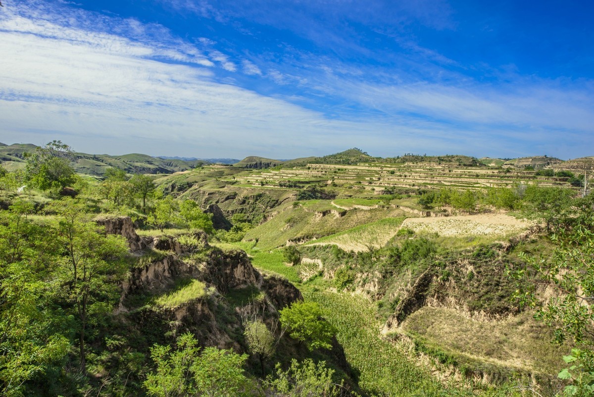 陕北黄土高坡