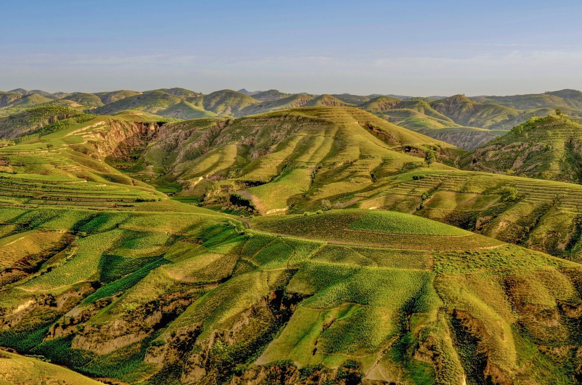 陕北黄土高坡