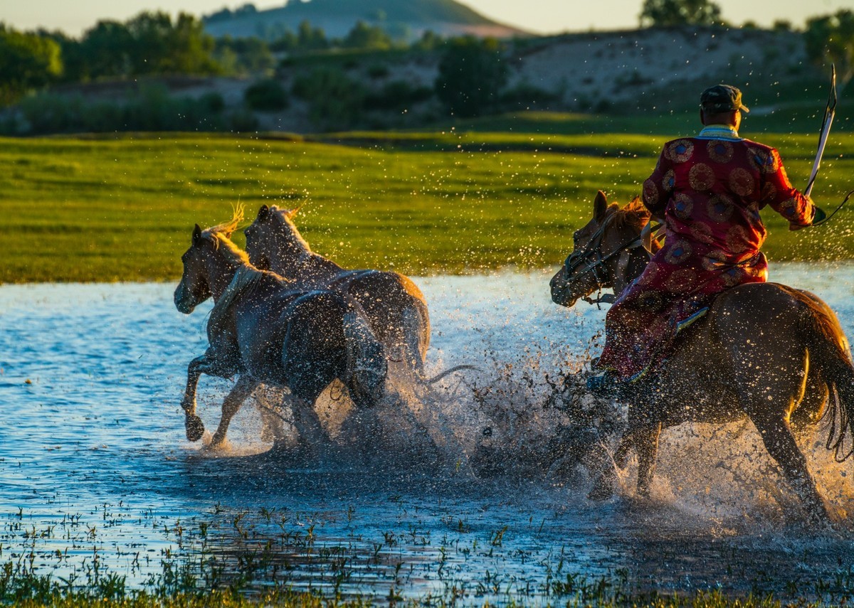21.6 草原的夏天 （十一）------马踏飞浪
