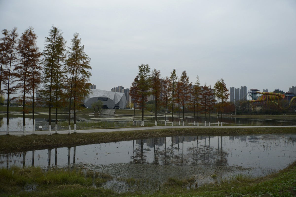 山体公园广角随拍一组