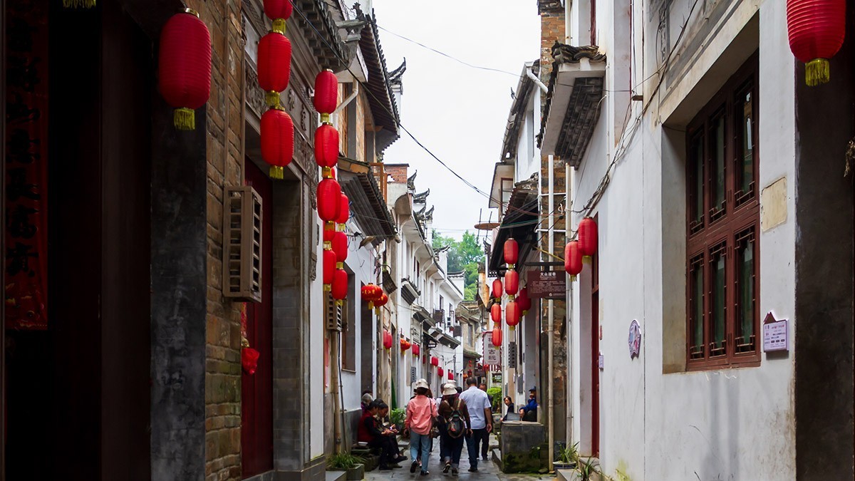 走进“千烟之地”的徽州古村——汪口