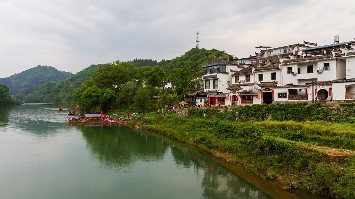 走进“千烟之地”的徽州古村——汪口