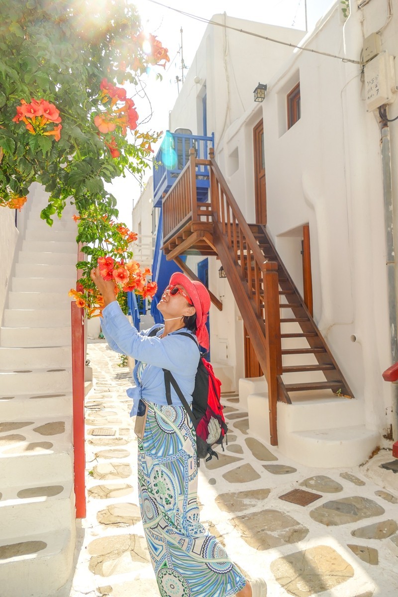 “米岛”留影（希腊之Mykonos岛）