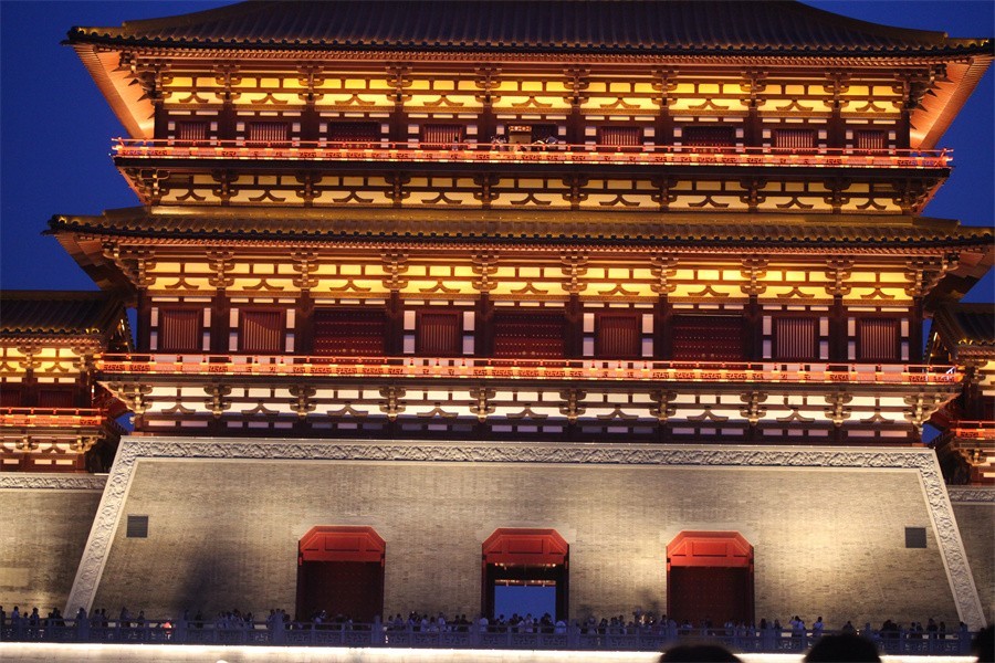 五一赏应天门灯光秀全国汉服美女入镜来-中关村在线摄影论坛