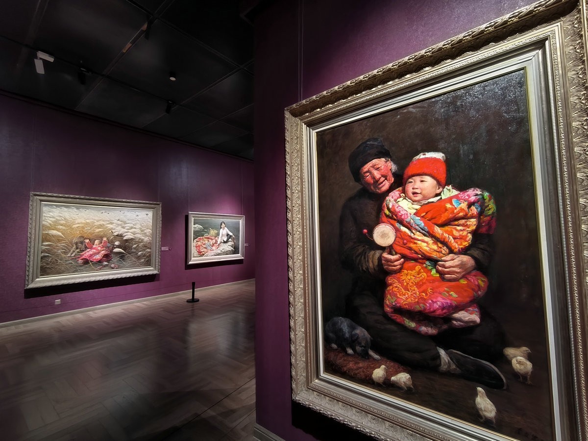 漫步星城 走街串巷（470）慧世界---李自健先生作品展