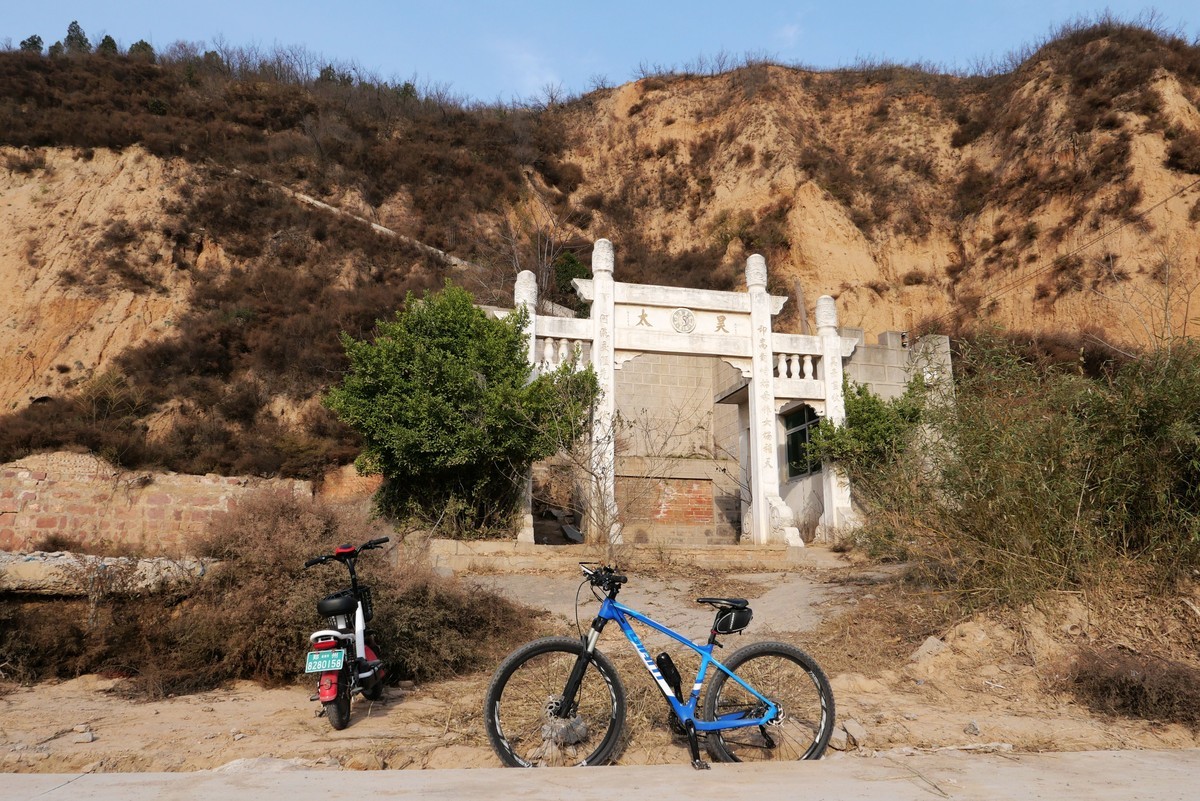 零度骑行黄河边