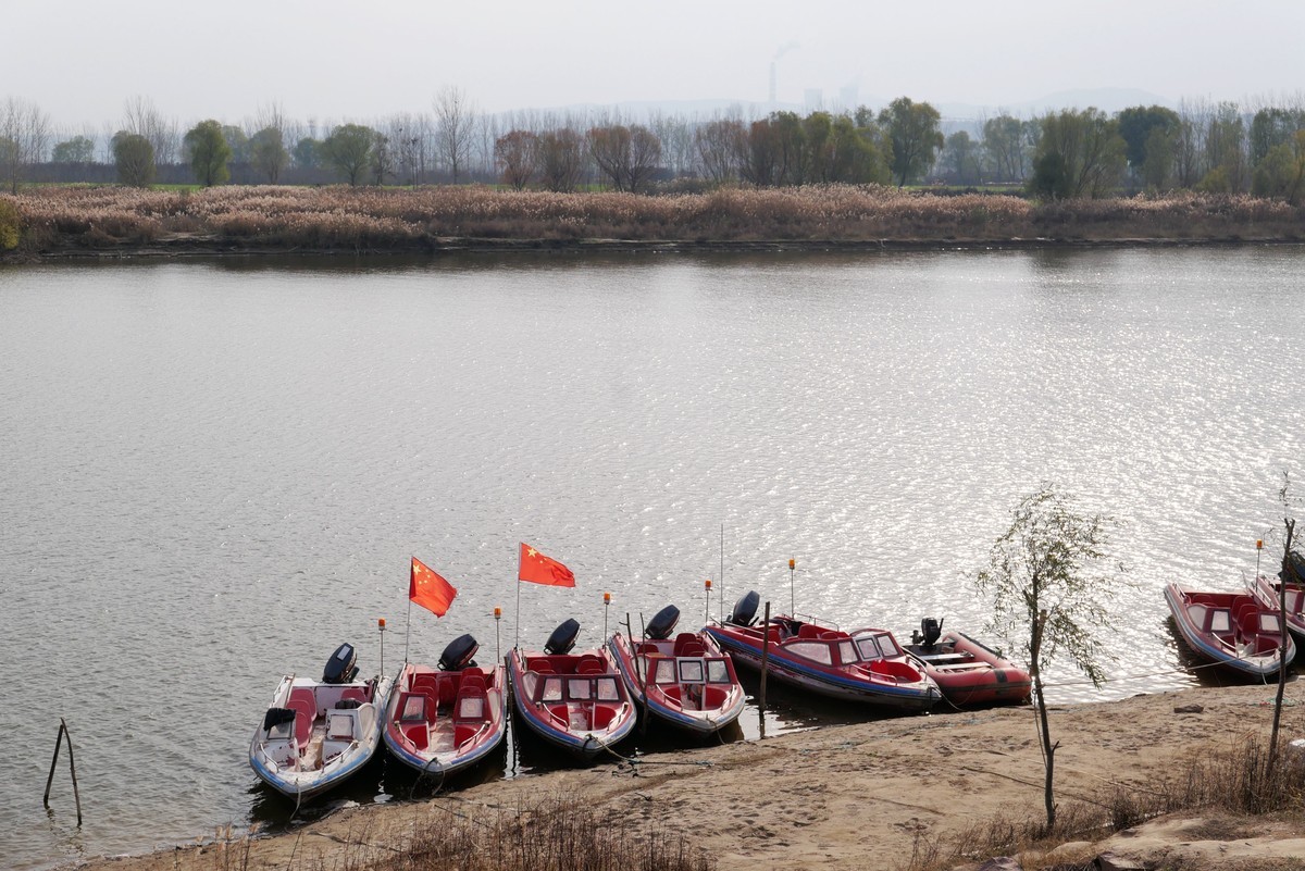 零度骑行黄河边