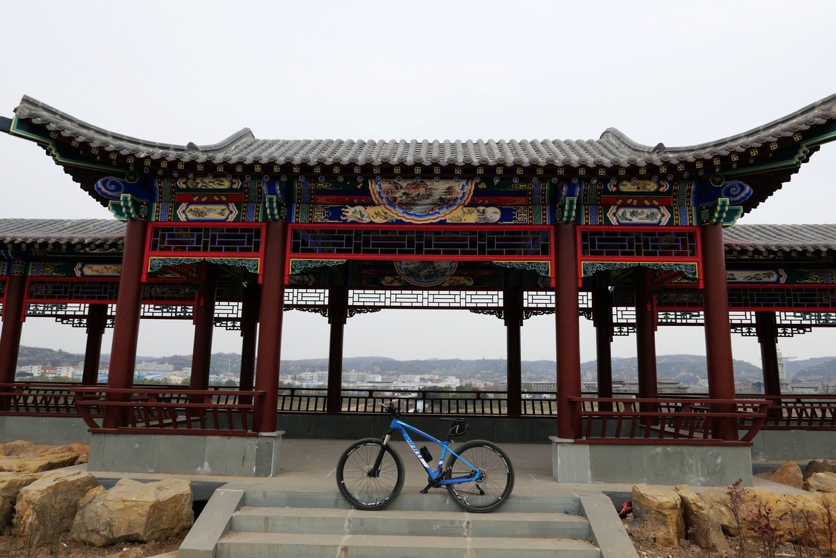 零度骑行黄河边