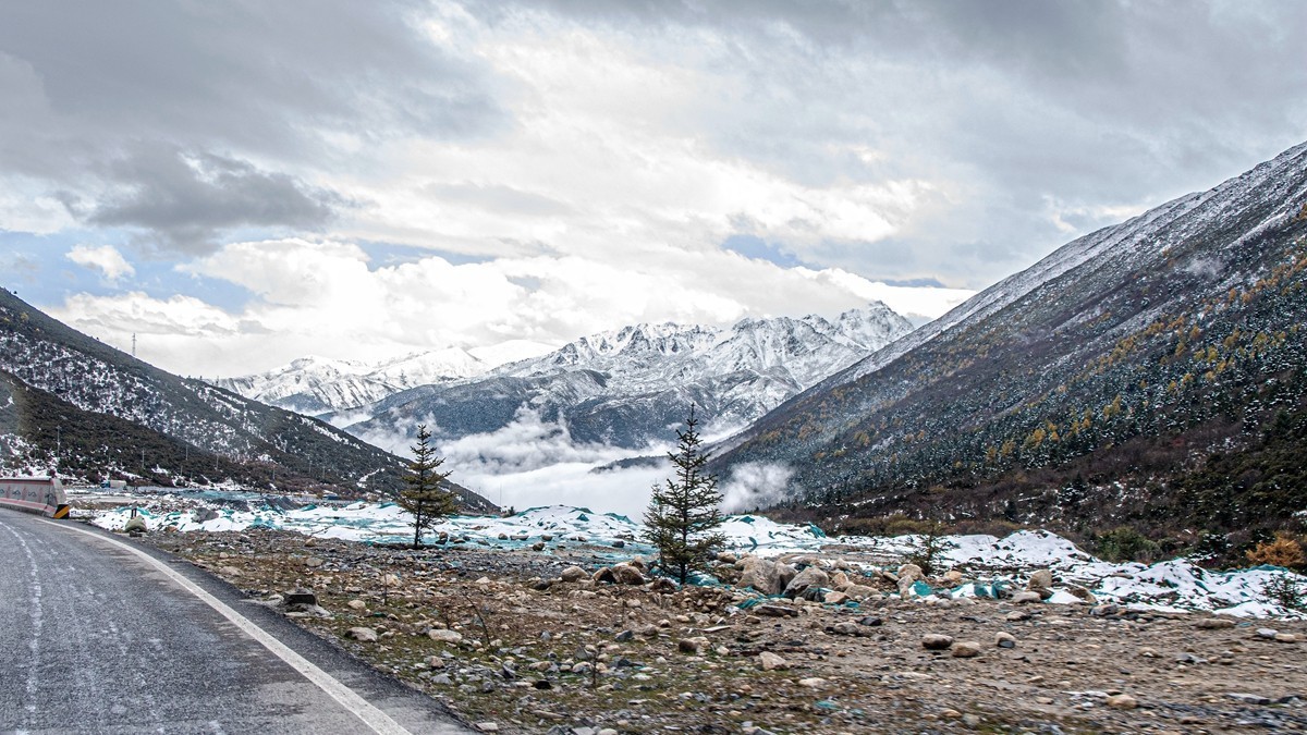 秋行川西高原--风雪折多山【9】