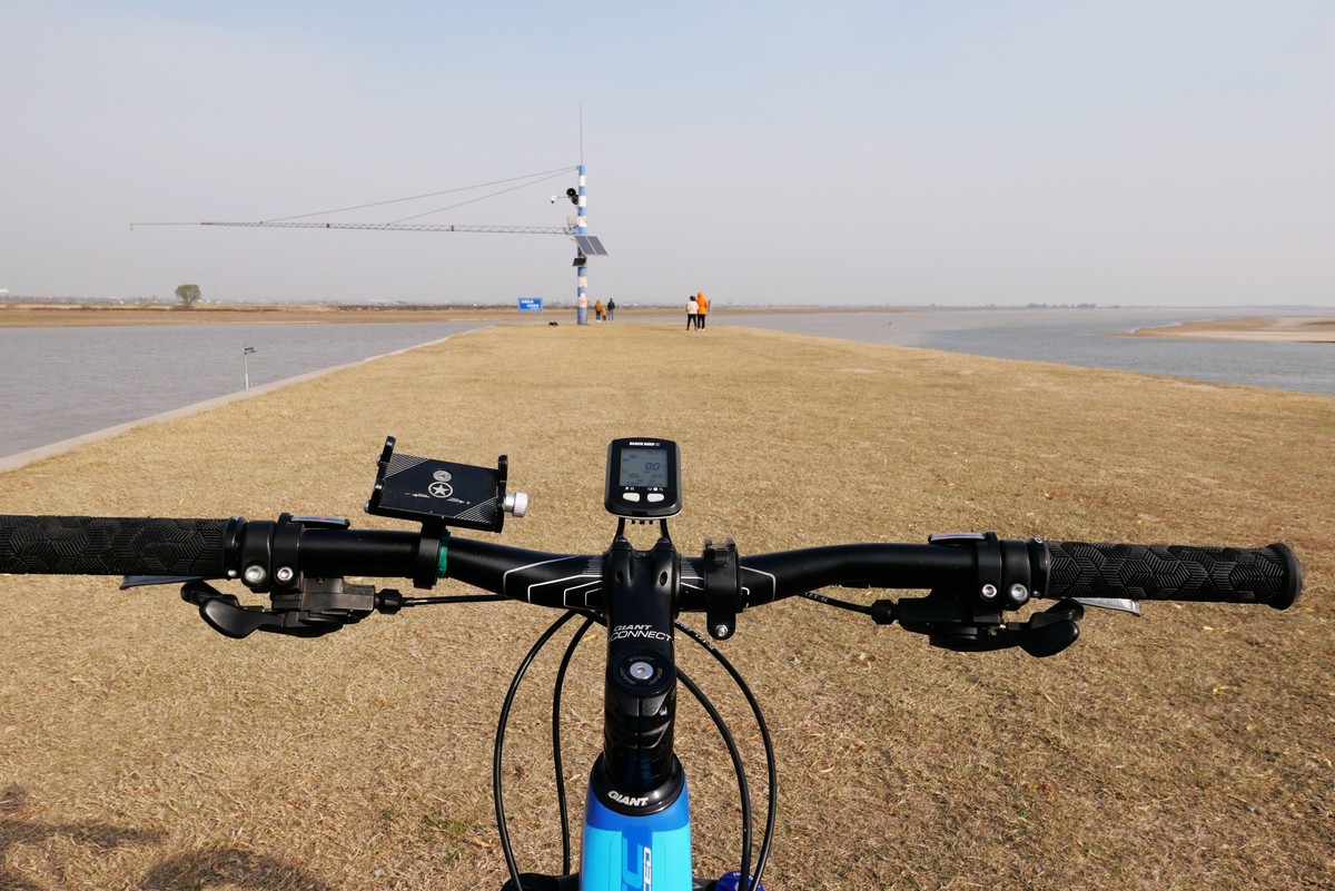 零度骑行黄河边