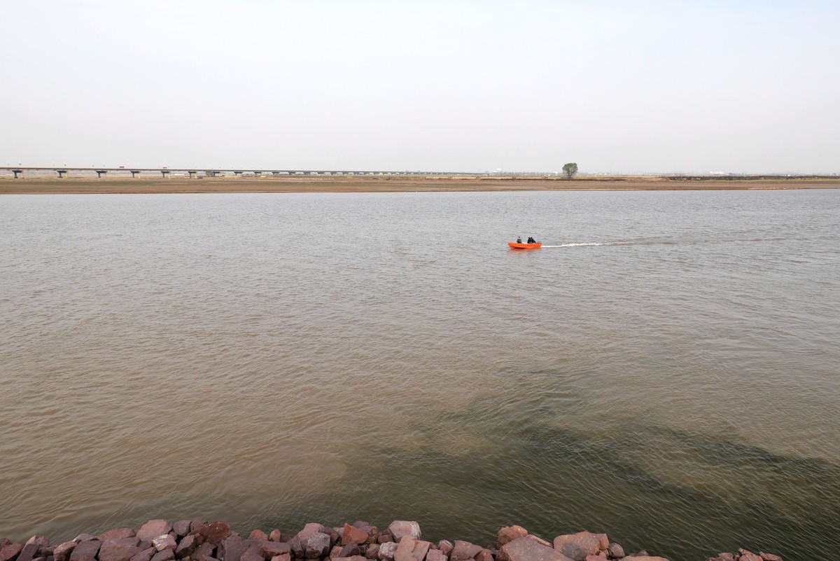 零度骑行黄河边