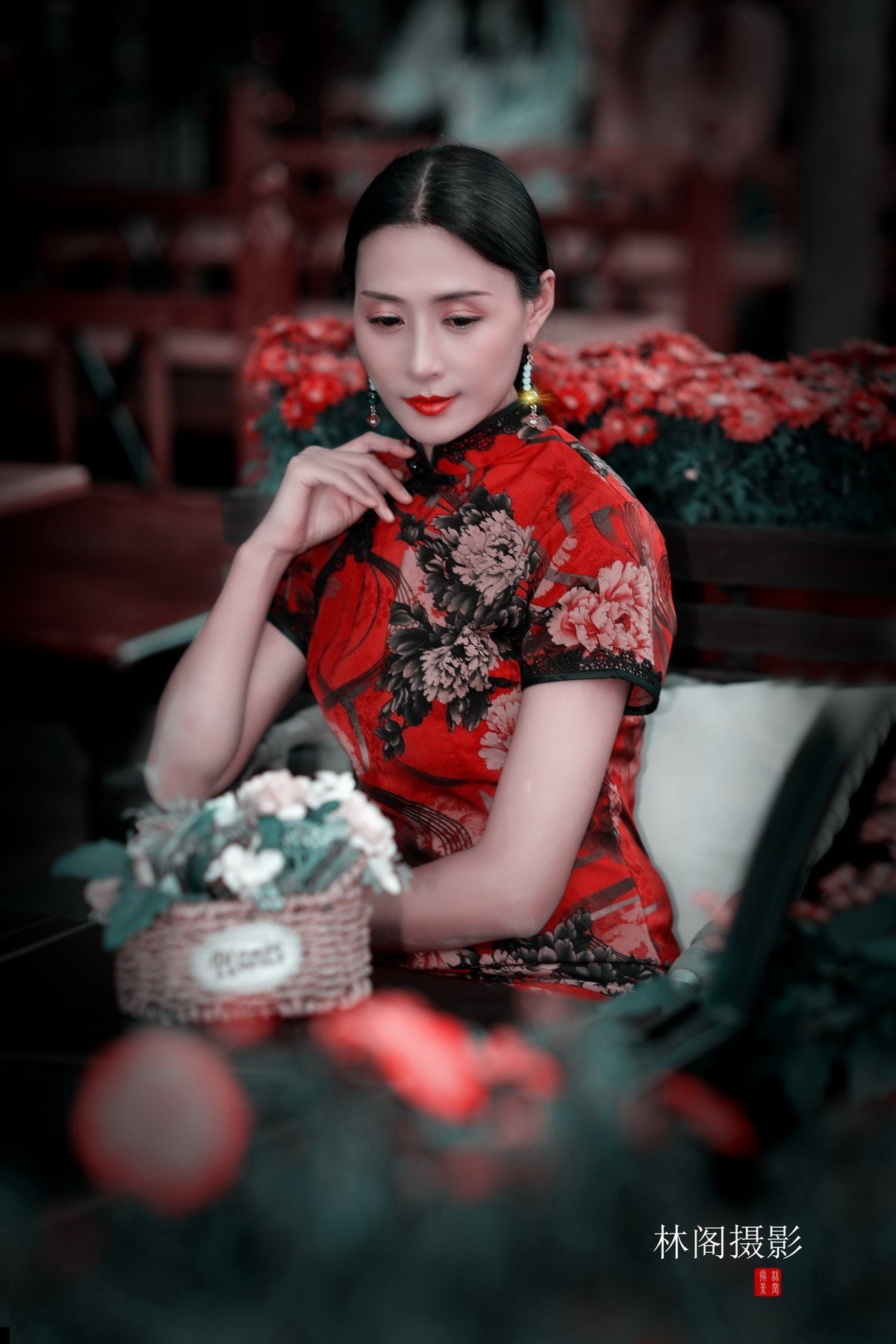 旗袍淑女-新意街人像习拍