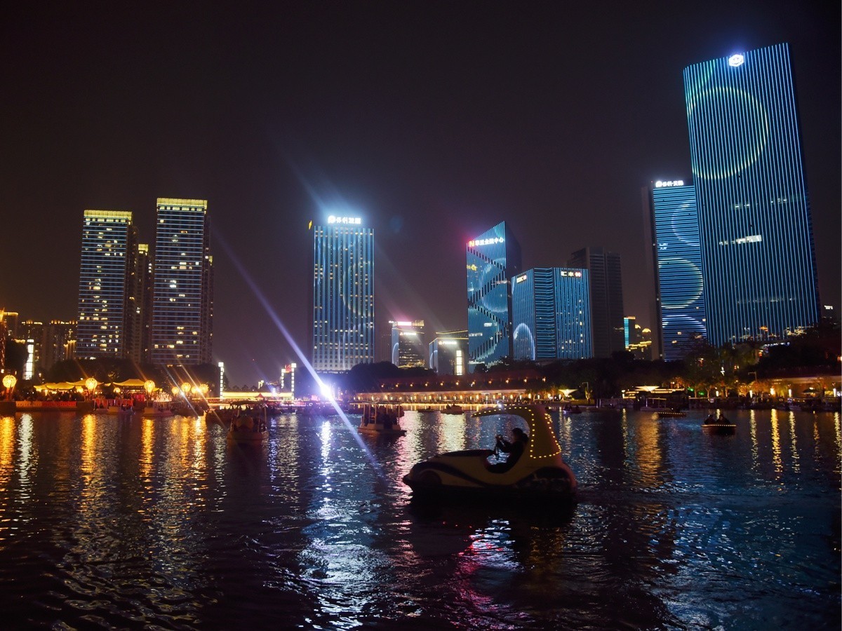 佛山千灯湖夜景