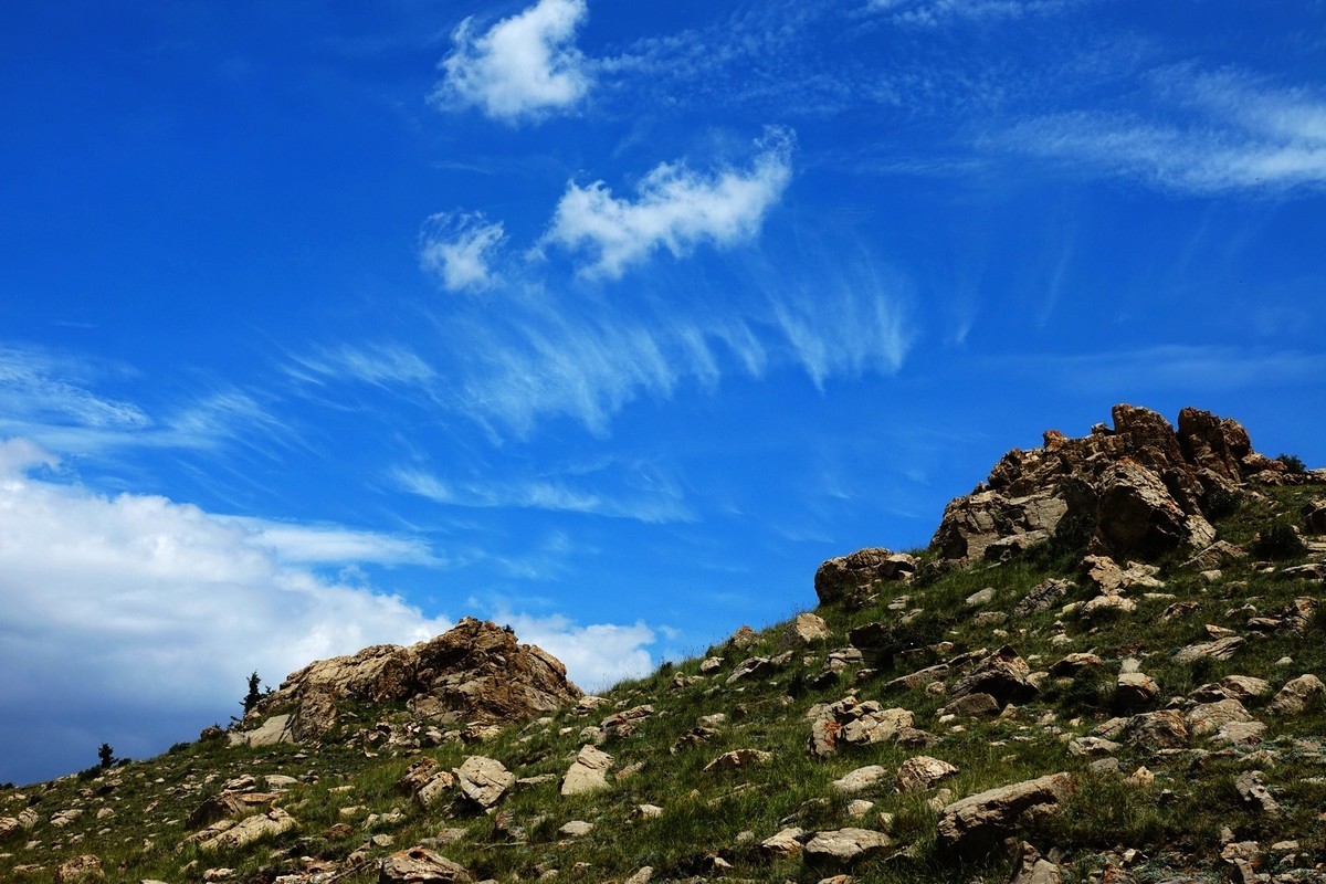 周末攀登贺兰山巴峰（下）