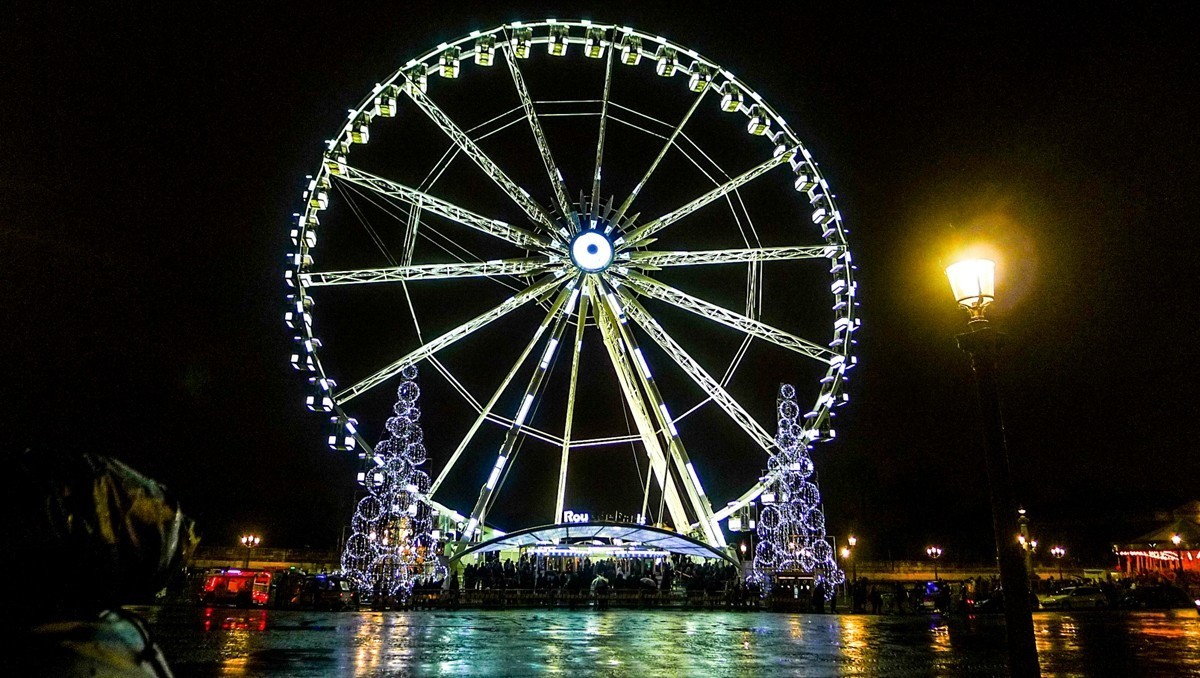 夜摄“巴黎”--拜年篇！！！