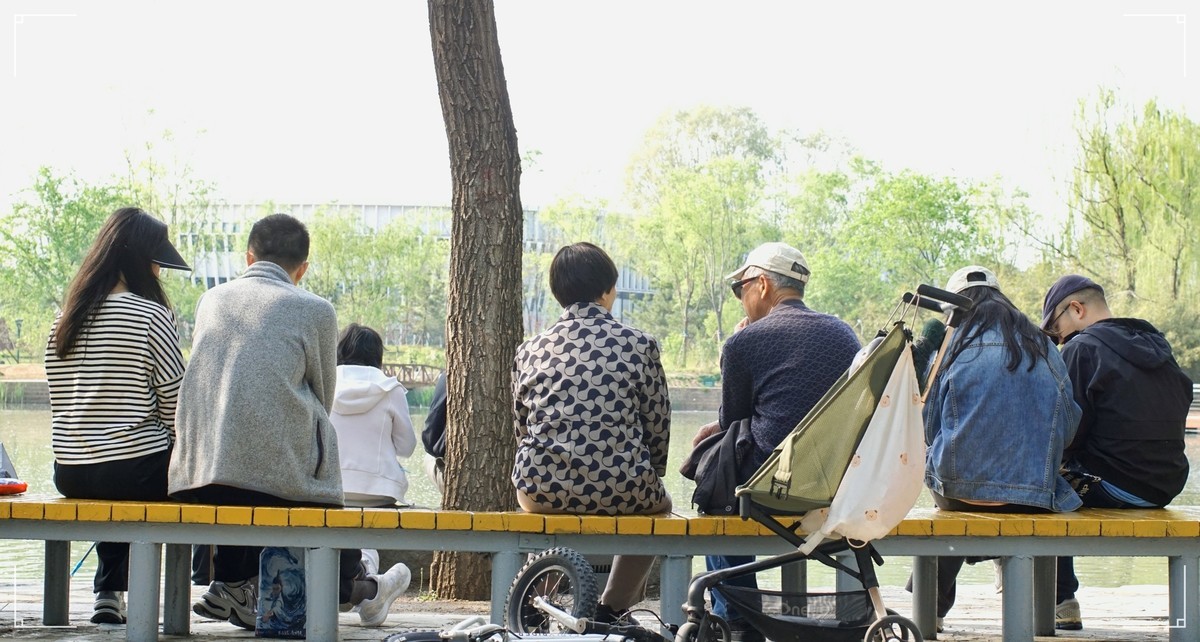 周末的海淀公园真热闹！
