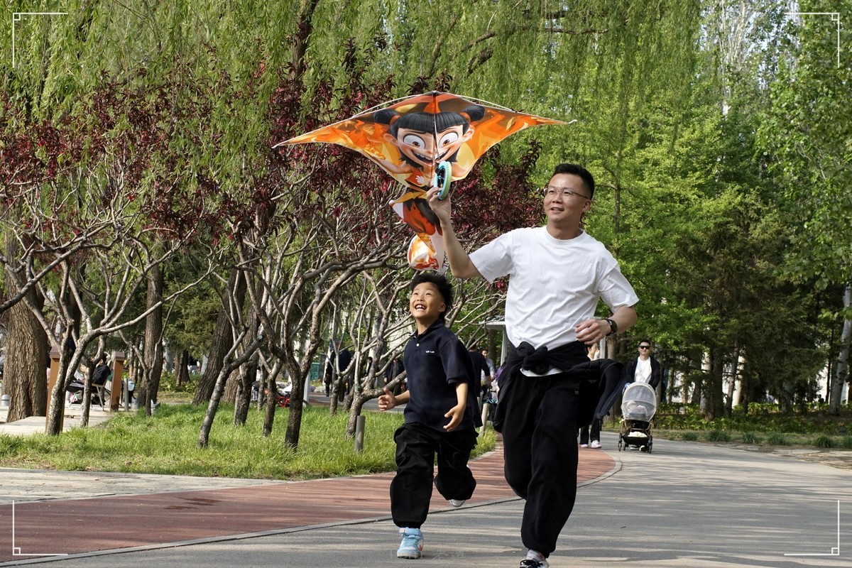 周末的海淀公园真热闹！