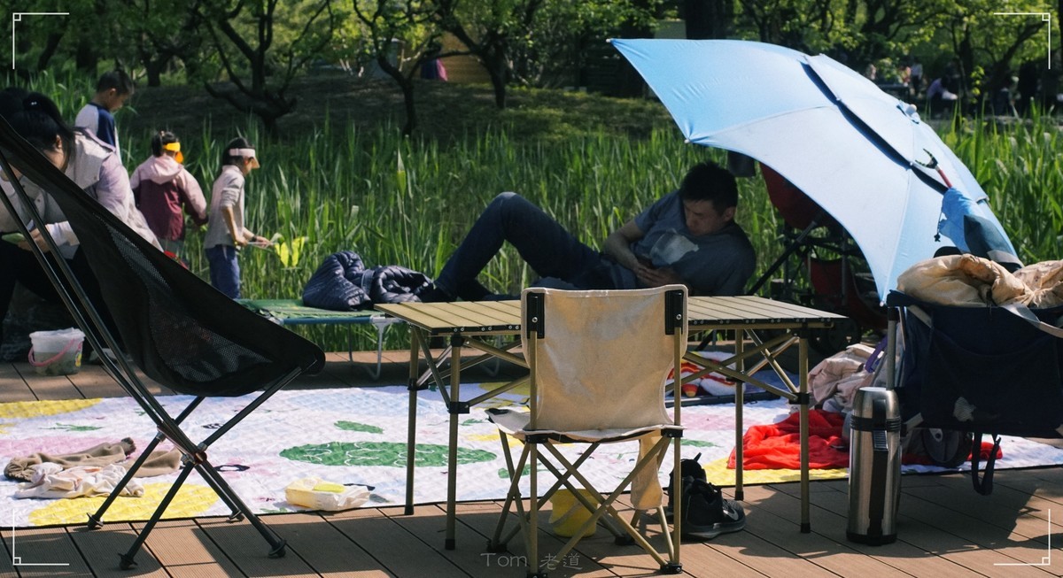 周末的海淀公园真热闹！