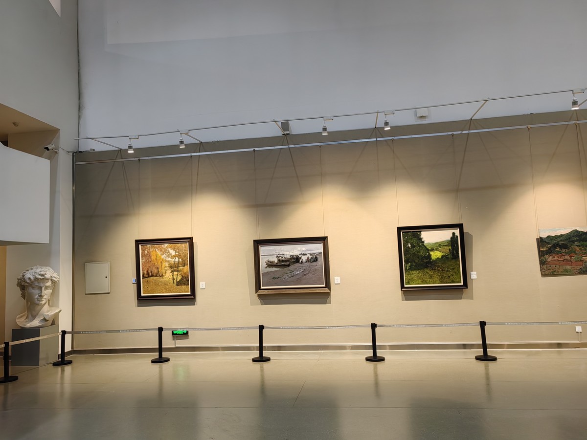 环渤海の油画展