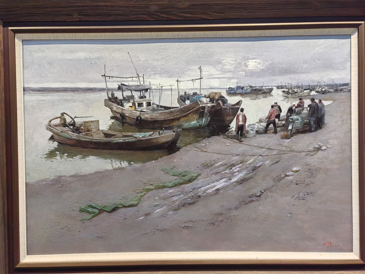 环渤海の油画展