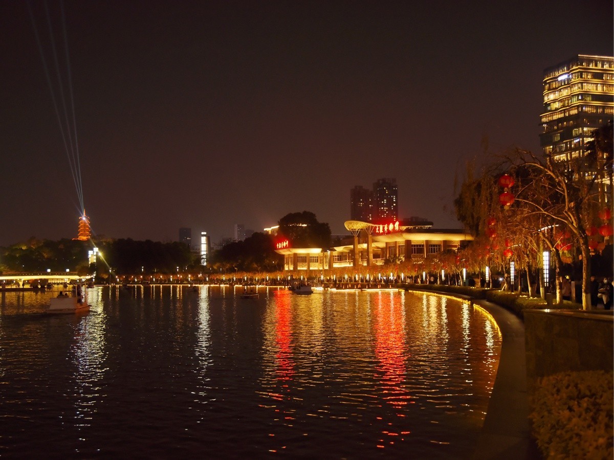 佛山千灯湖夜景