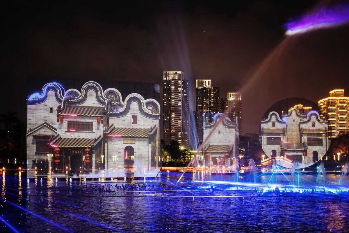 水舞声光秀小城