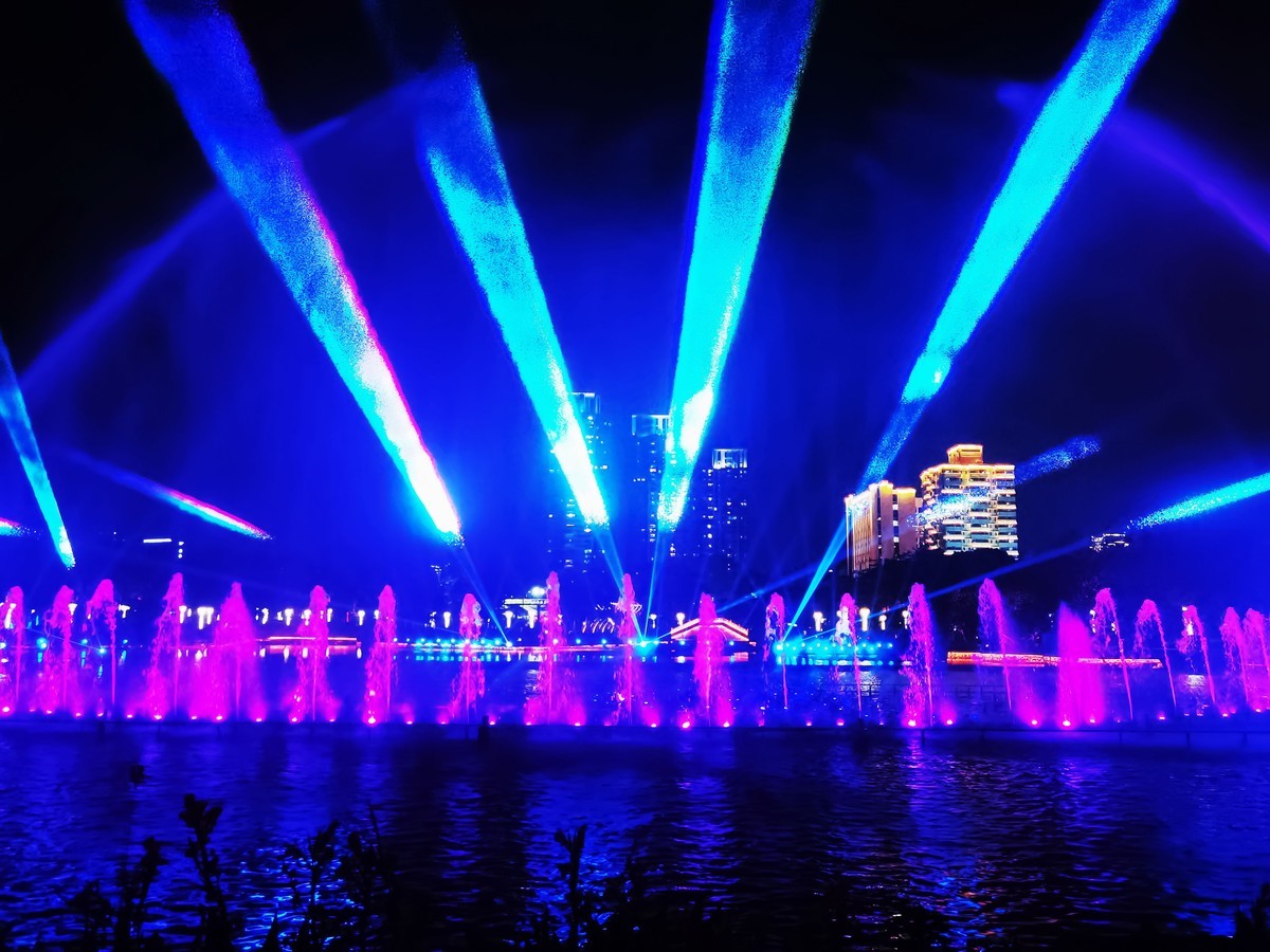 水舞声光秀小城