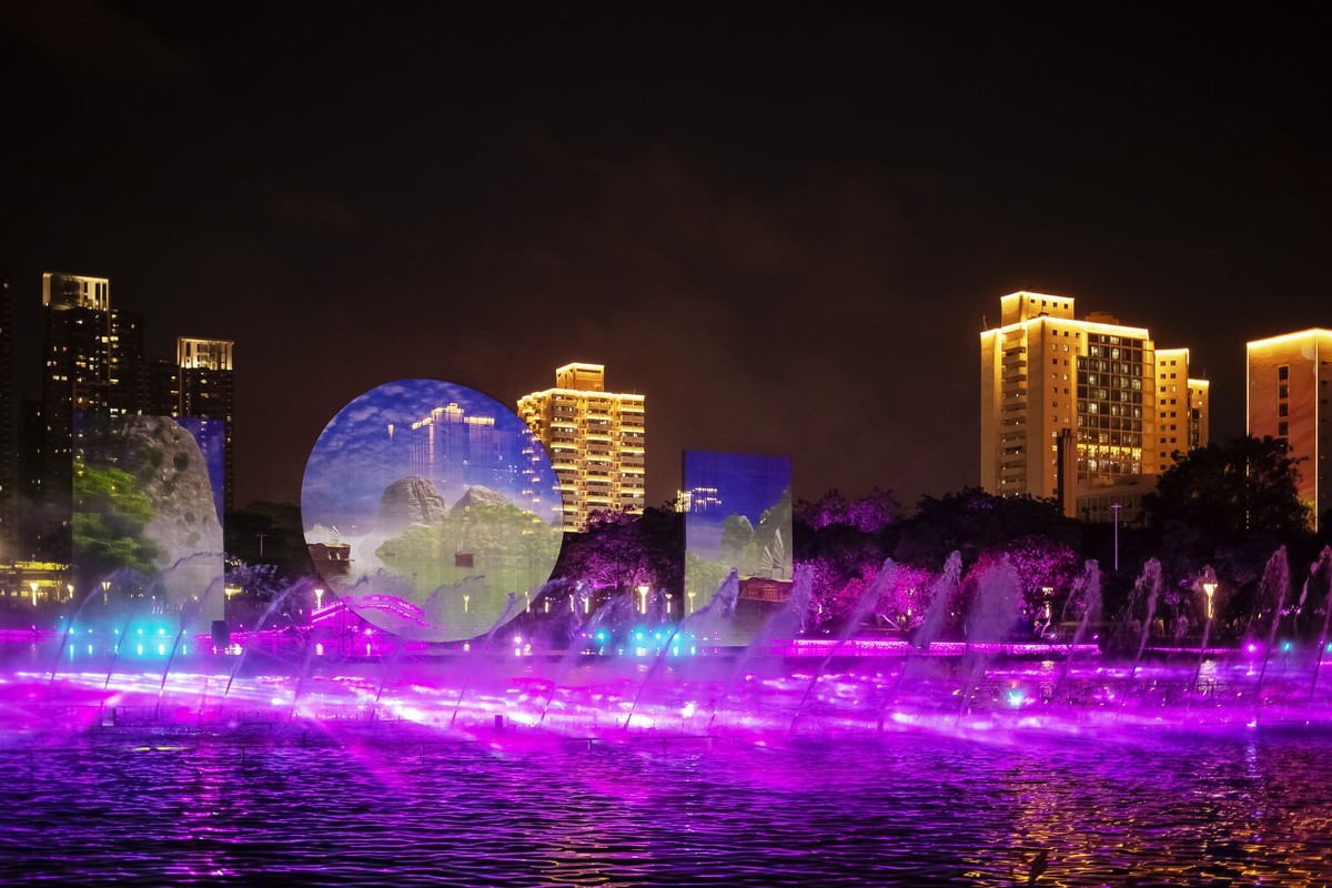 水舞声光秀小城