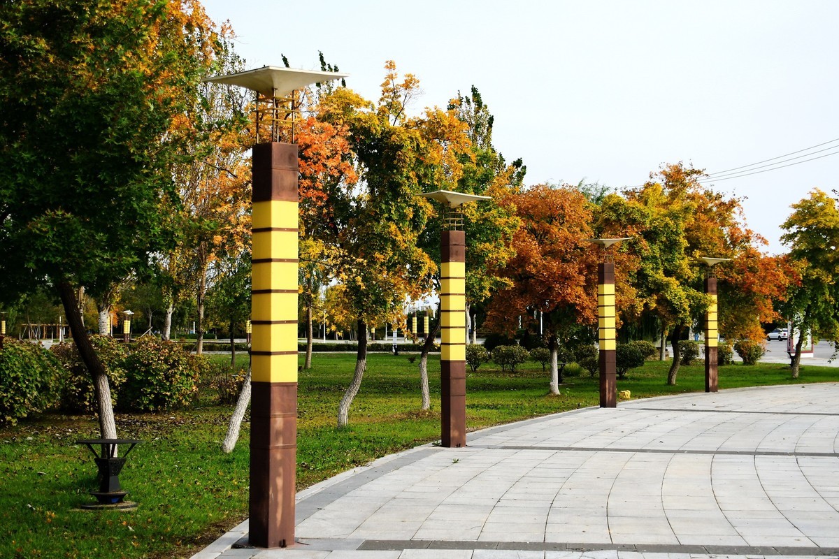 明湖广场秋意浓